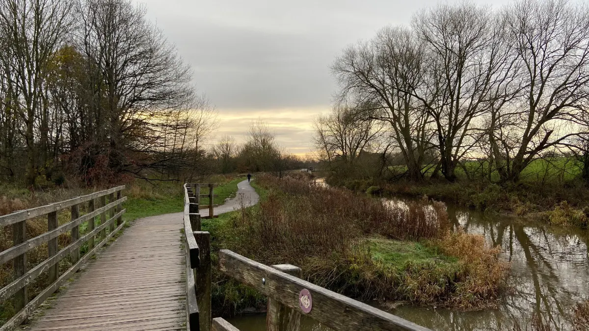 On the Nantwich Countryside Circular route
