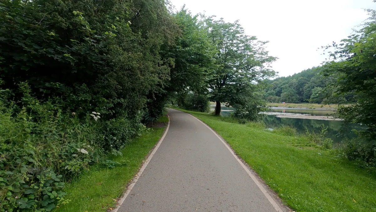 On the Alsager to Bignall Hill and Bathpool Park route