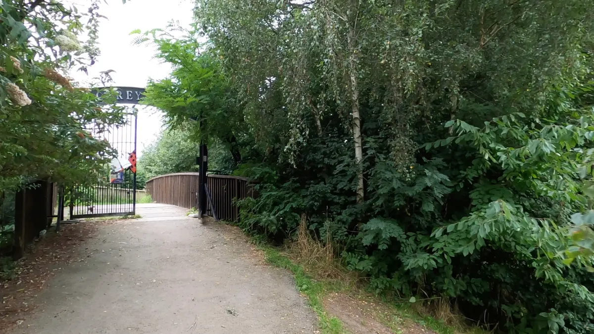 On the Northwich Parkrun Course route