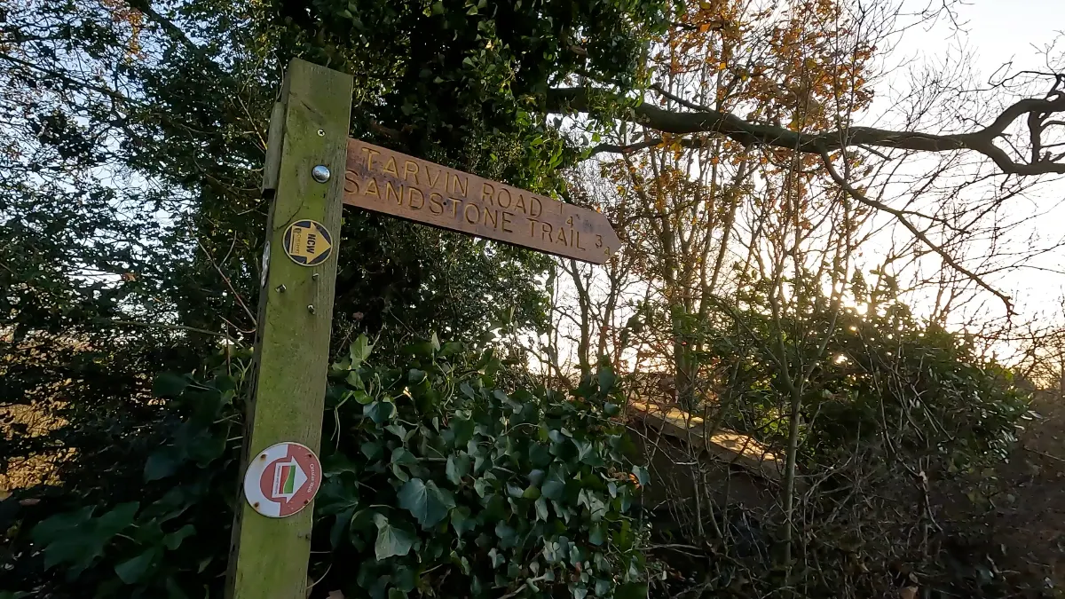 On the Helsby Hill and Alvanley route