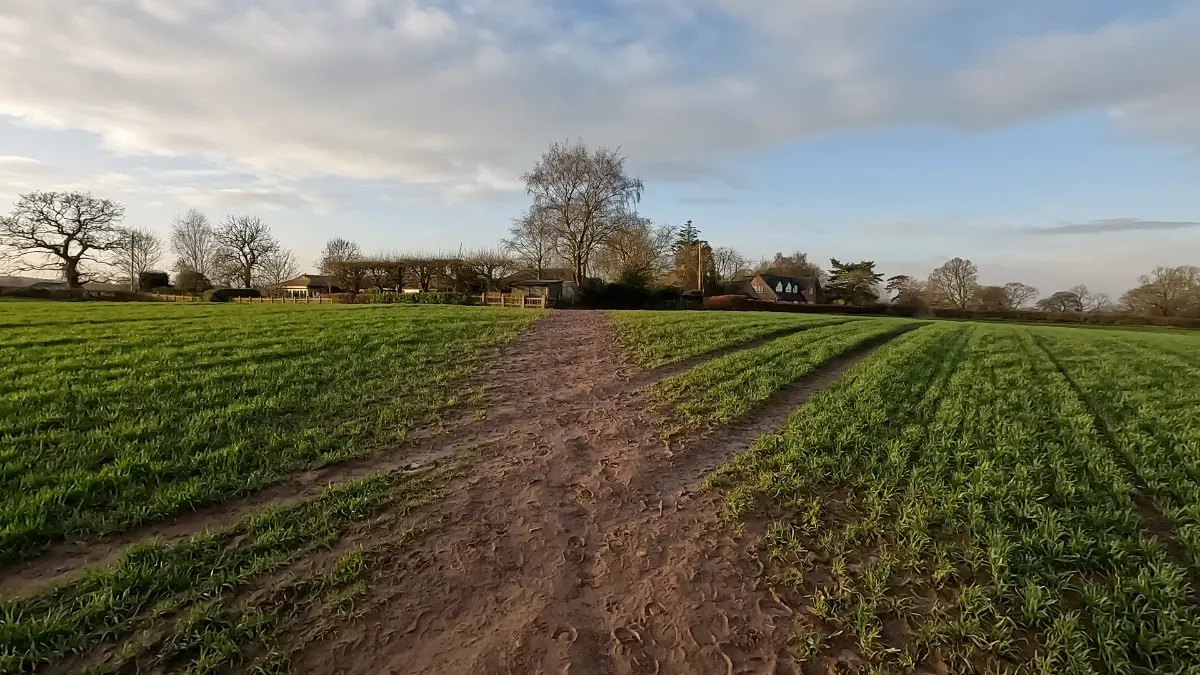 On the Astbury Mere, Astbury Village and the Macclesfield Canal route
