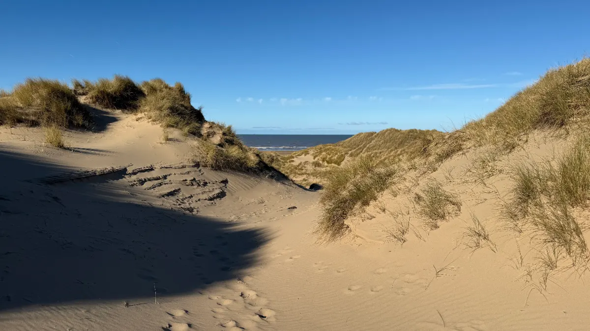 On the Formby to Southport Coastal Run route