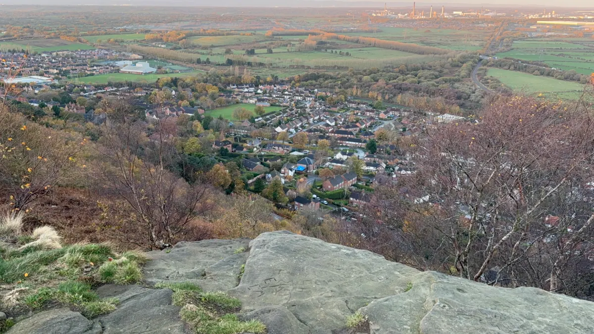 On the Helsby Hill Circular Walk route
