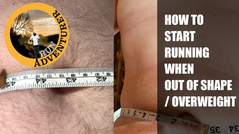 HOW TO START RUNNING WHEN OUT OF SHAPE / OVERWEIGHT | Running tips 0-50 miles per week
