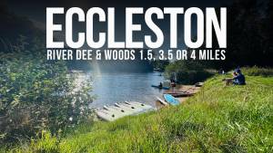 Eccleston - 1.5, 3.5 or 4 mile walk / run along the River Dee and through the woods near Chester