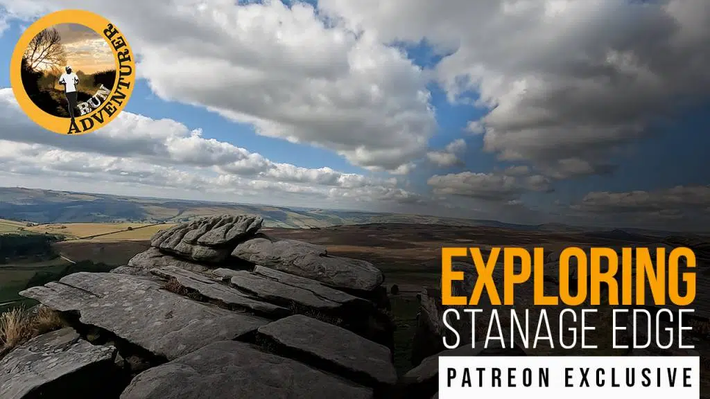 Exclusive to patreon subscribers this 7 mile route takes us along Stanage Edge in the Peak District, Derbyshire