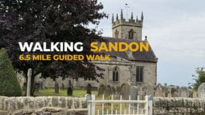 A 6.5-mile circular walk through the beautiful Staffordshire village of Sandon and the historic Sandon Hall Estate. From Norman church towers and quiet brooks to canal-side paths, this easy route offers history, scenery and space to unwind.